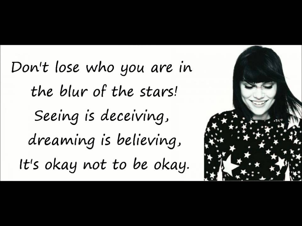Jessie J - Who You Are (Lyrics On Screen) background