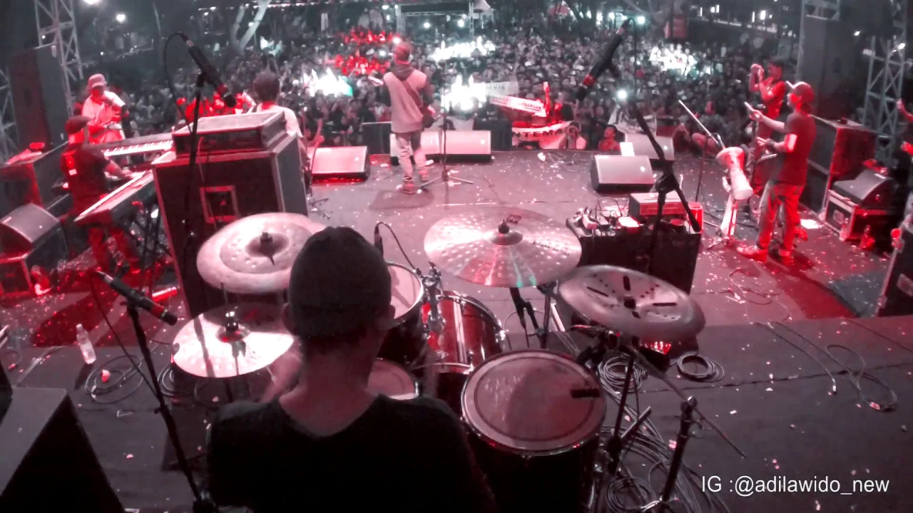 TERTANAM - TONY Q RASTAFARA (Drum Cam)