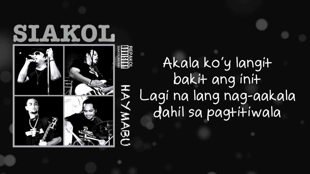 Siakol - Akala Ko'y Langit (Lyric Video) background