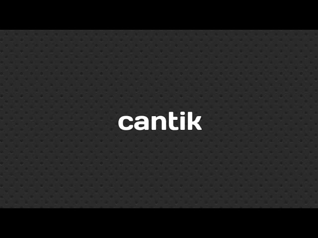 Cantik - Kahitna (karaoke female key)