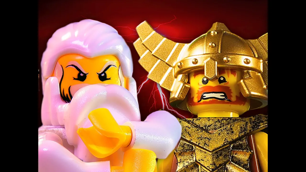 Zeus vs Thor. Epic Rap Battles of History. background