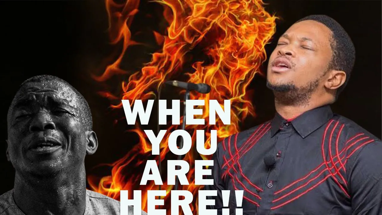WHEN YOU ARE HERE | EVANG LAWRENCE OYOR AND MIN.THEOPHILUS SUNDAY background