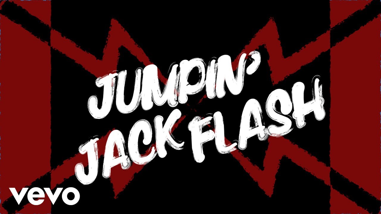 The Rolling Stones - Jumpin’ Jack Flash (Official Lyric Video) background