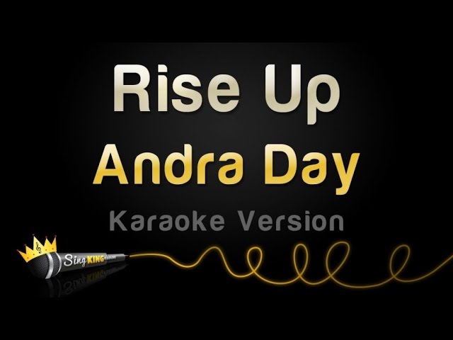 Andra Day - Rise Up (Karaoke Version) background