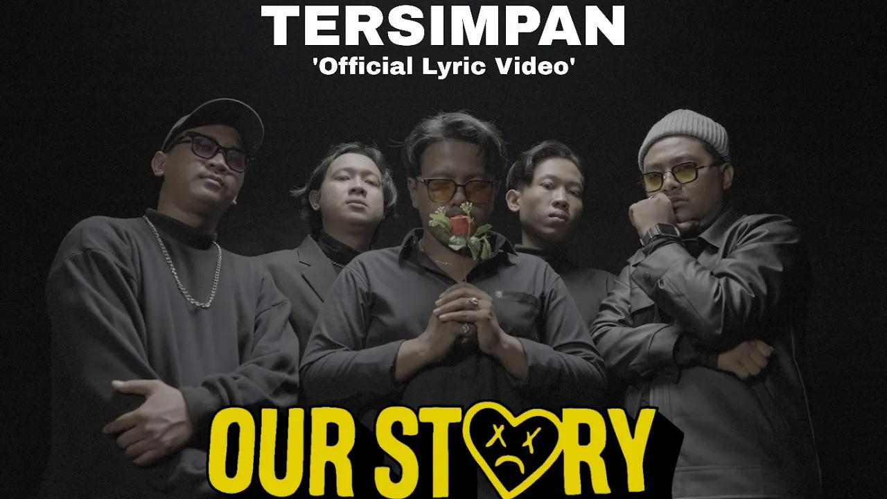 OUR STORY - Tersimpan (Official Lyric Video) background