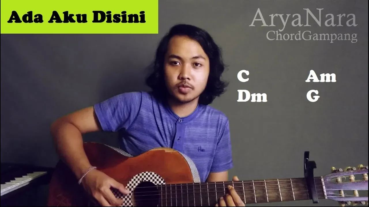Chord Gampang (Ada Aku Disini - DHYO HAW) by Arya Nara (Tutorial Gitar) Untuk Pemula background