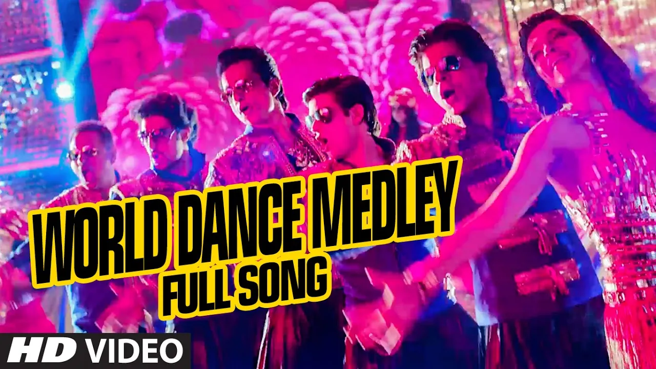 OFFICIAL: "World Dance Medley" Full VIDEO Song | Happy New Year | Shah Rukh Khan | Vishal, Shekhar background