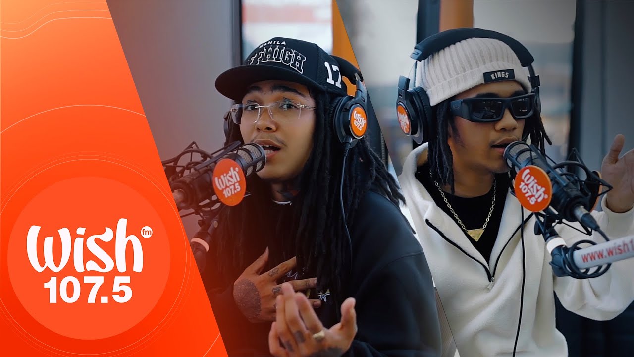 Guddhist Gunatita and Nateman perform "DI NAGMAMADALI" LIVE on Wish 107.5 Bus background