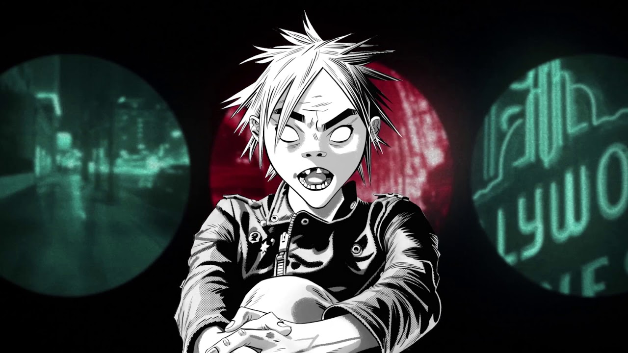 Gorillaz - Hollywood feat. Snoop Dogg & Jamie Principle (Visualiser)