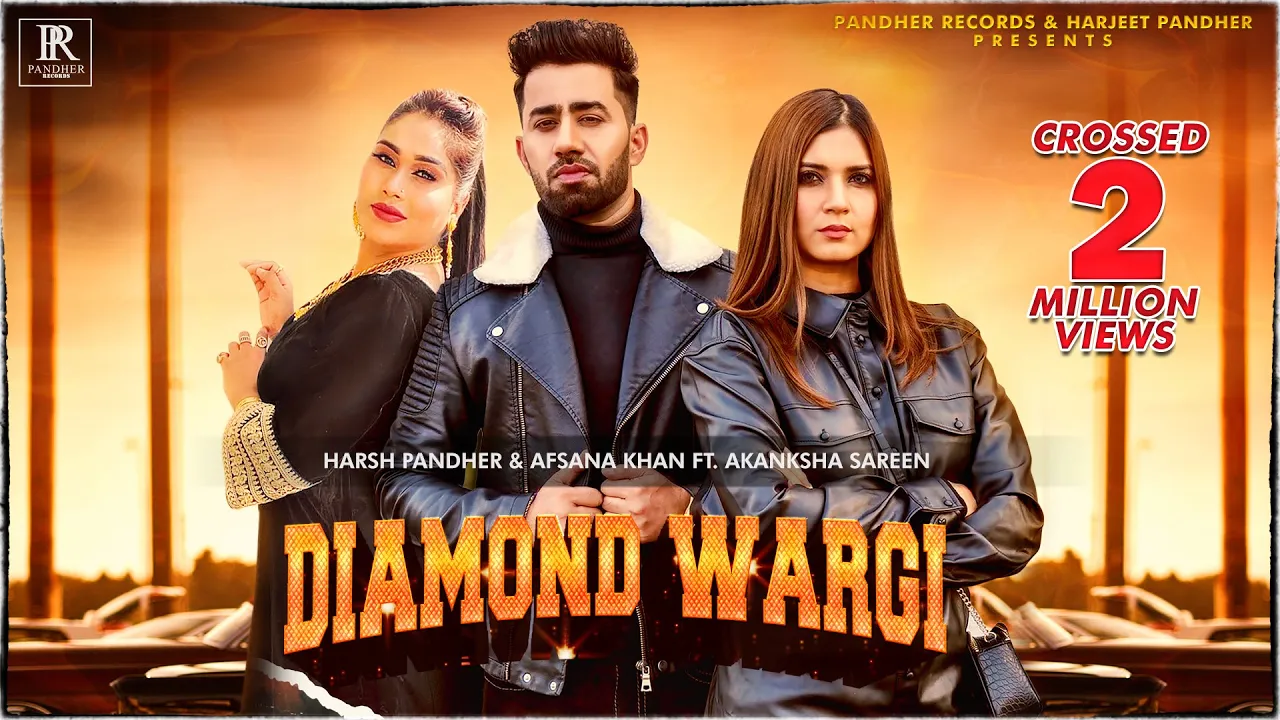 New Punjabi song 2021 | Diamond Wargi - Harsh Pandher ft Afsana Khan | Latest Punjabi song 2021 background
