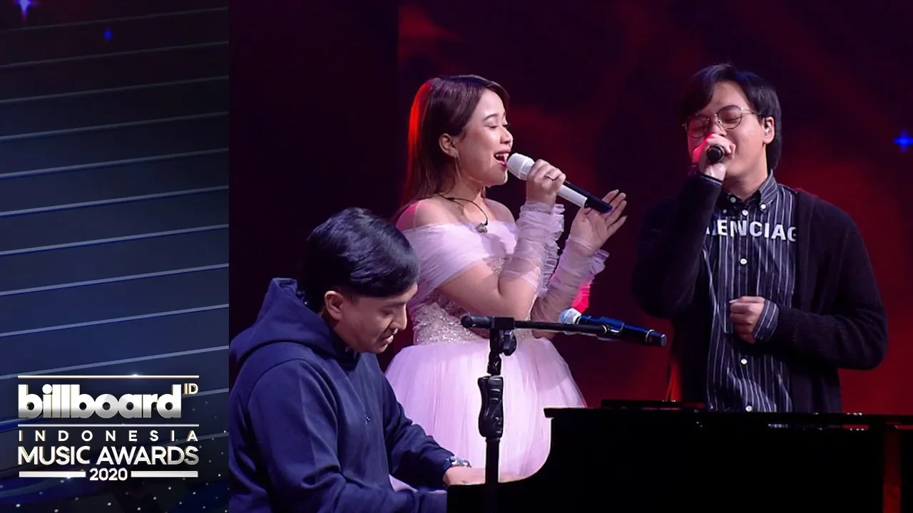 BILLBOARD INDONESIA MUSIC AWARDS 2020 - Yovie Widianto X Arsy Widianto X Brisia Jodie background