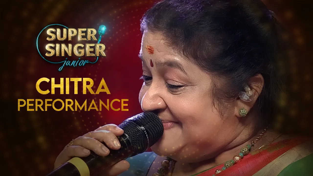 K.S.Chitra's Mesmerizing Song Performance | Super Singer Junior | StarMaa background