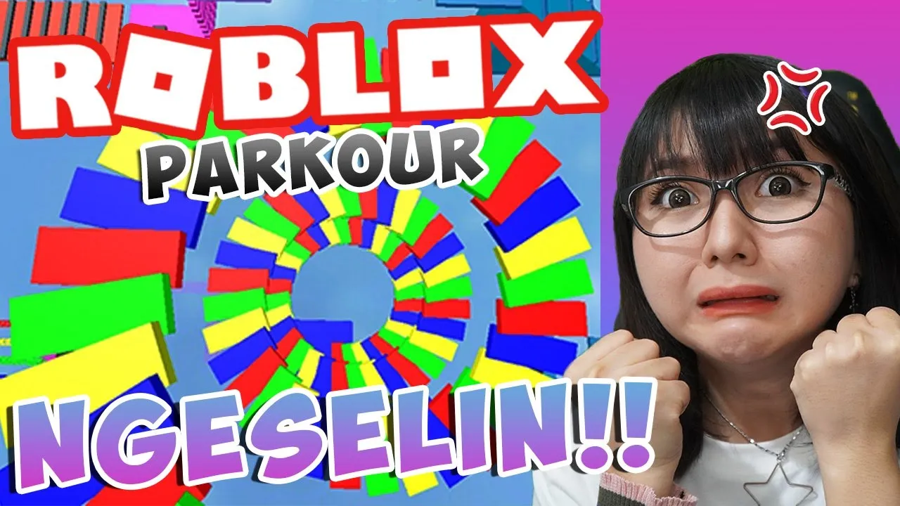TAHAN EMOSI, PARKOUR PALING NGESELIN !! - ROBLOX INDONESIA