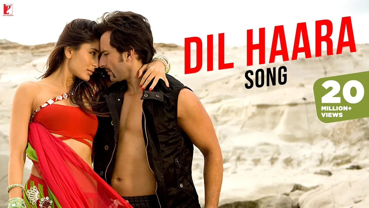 Dil Haara Song | Tashan | Saif Ali Khan, Kareena Kapoor | Sukhwinder Singh, Vishal-Shekhar, Piyush backdrop