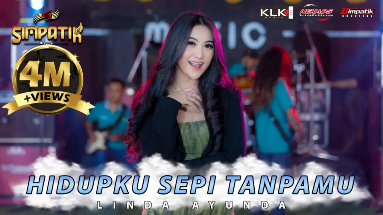 HIDUPKU SEPI TANPAMU - LINDA AYUNDA - SIMPATIK MUSIC background