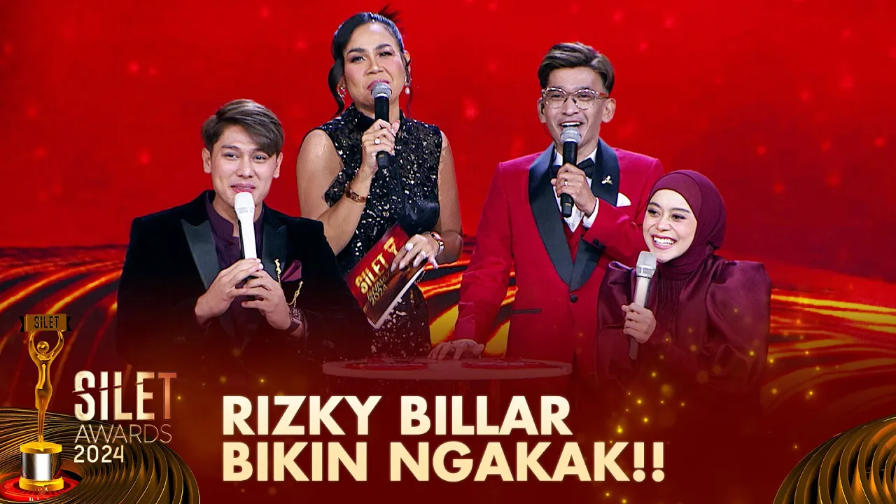 LUCU BANGET!! Rizky Billar Nyindir Melaney Ricardo KURUS | SILET AWARDS 2024 (2024) | Watch on Movi47