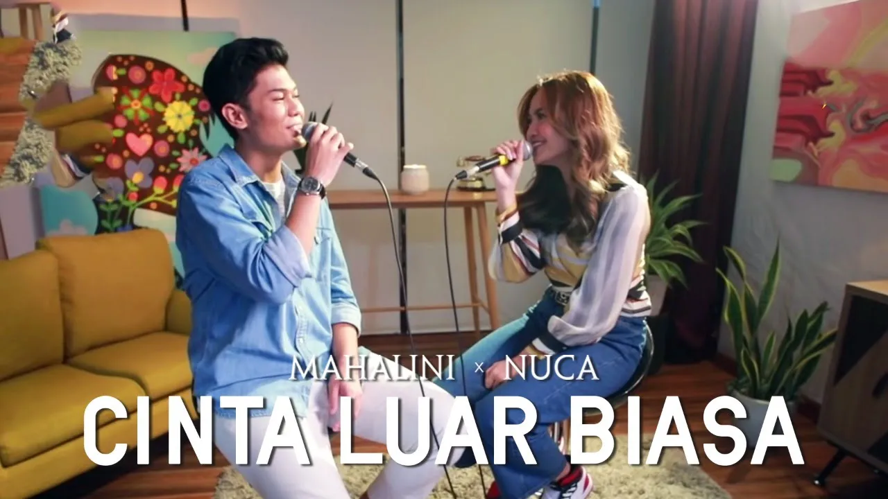 MAHALINI & NUCA - CINTA LUAR BIASA (LIVE KONSER KEBERSAMAAN #DIRUMAHAJA) background
