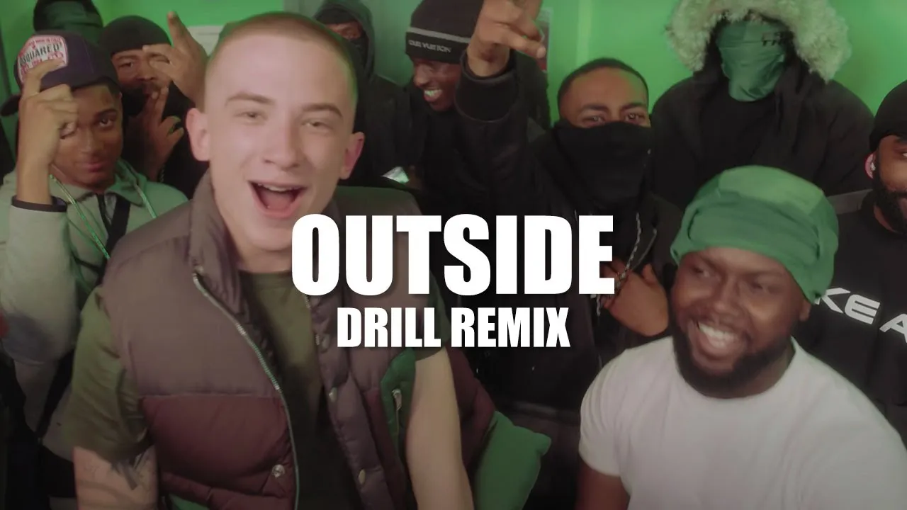 Calvin Harris ft. Ellie Goulding - Outside (OFFICIAL DRILL REMIX) Prod. @ewancarterr background