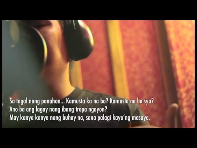 NAKAKAMISS OFFICIAL LYRIC VIDEO by: Smugglaz, Curse One, Dello and Flict -G background