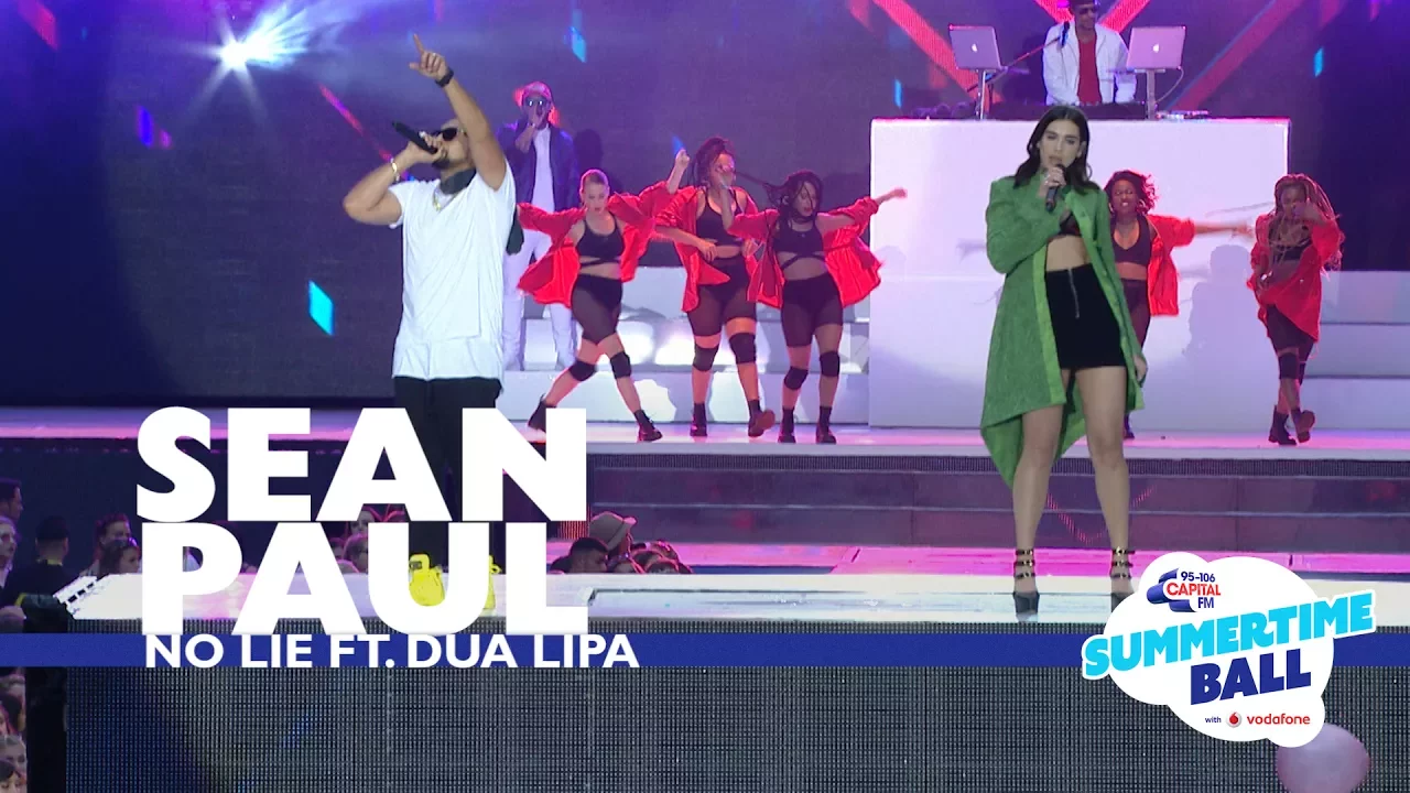 Sean Paul ft. Dua Lipa - 'No Lie' (Live At Capital’s Summertime Ball 2017)