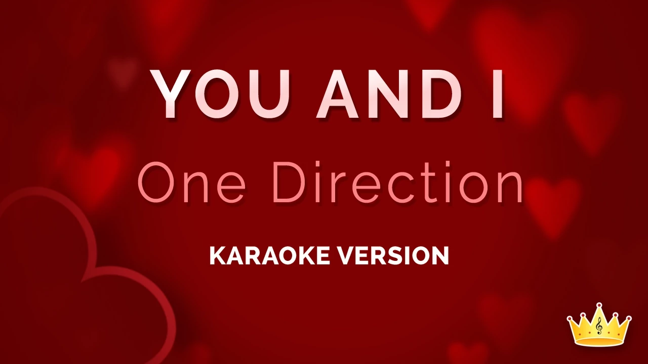 One Direction - You and I (Karaoke Version) background