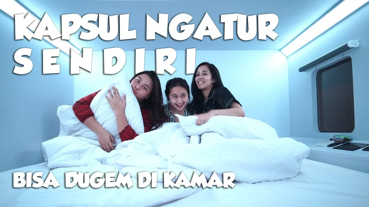 Hotel Kapsul Terbesar, Bisa Rame rame - Vlogritte background
