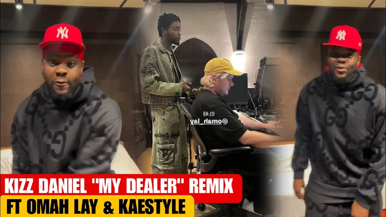 See How Kizz Daniel Destroyed "My Dealer" By Kaestyle Ft Omah lay With This Amazing Freestyle 🔥