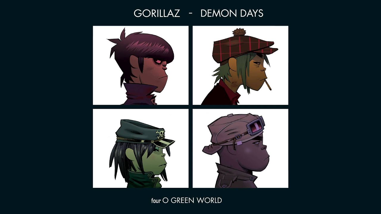 Gorillaz - O Green World - Demon Days backdrop