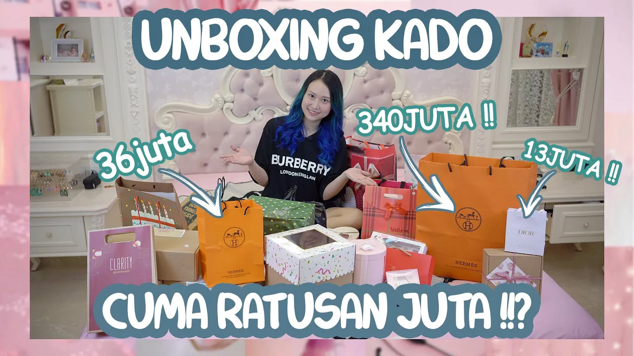 UNBOXING HADIAH ULTAH ALA SULTAN | DAPET KADO APA AJA