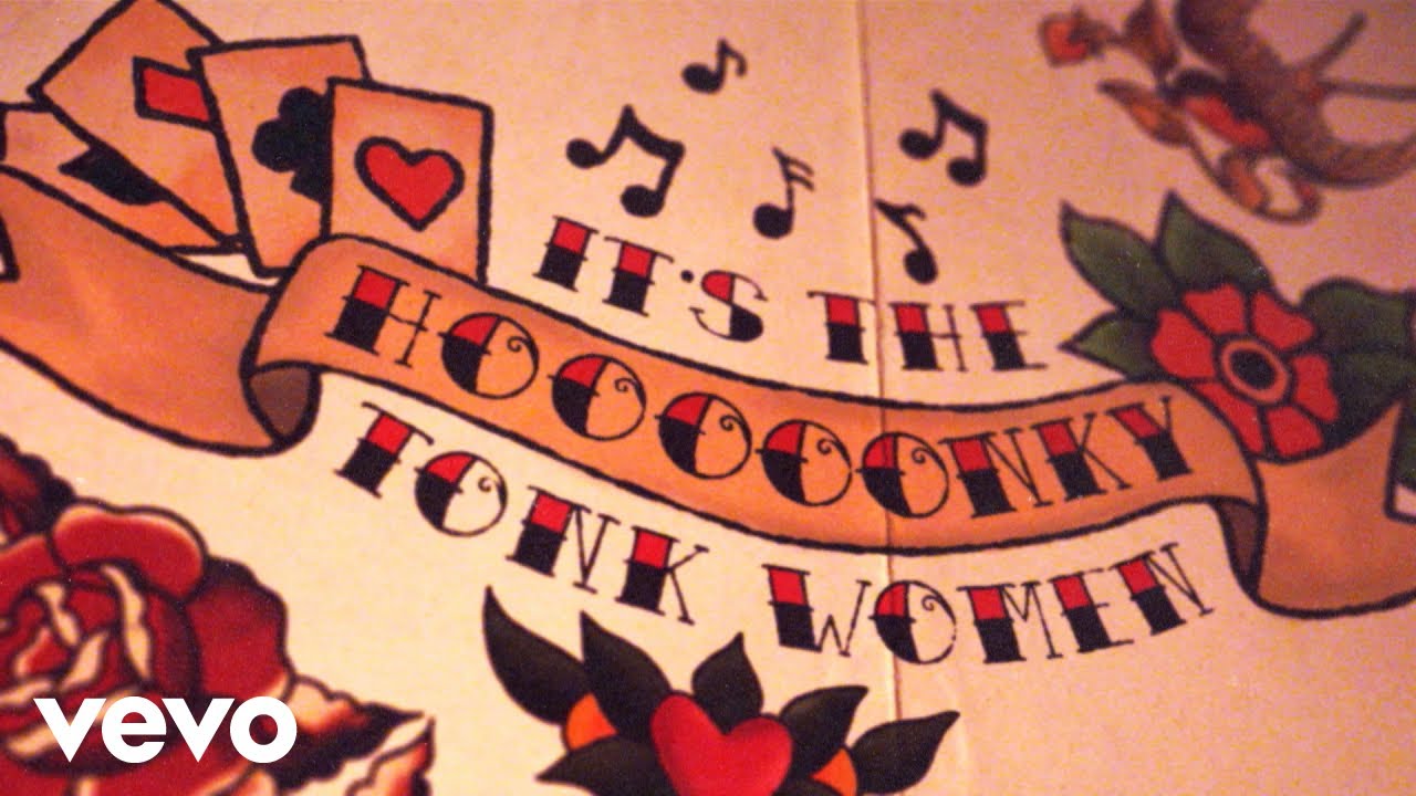 The Rolling Stones - Honky Tonk Women (Official Lyric Video) background