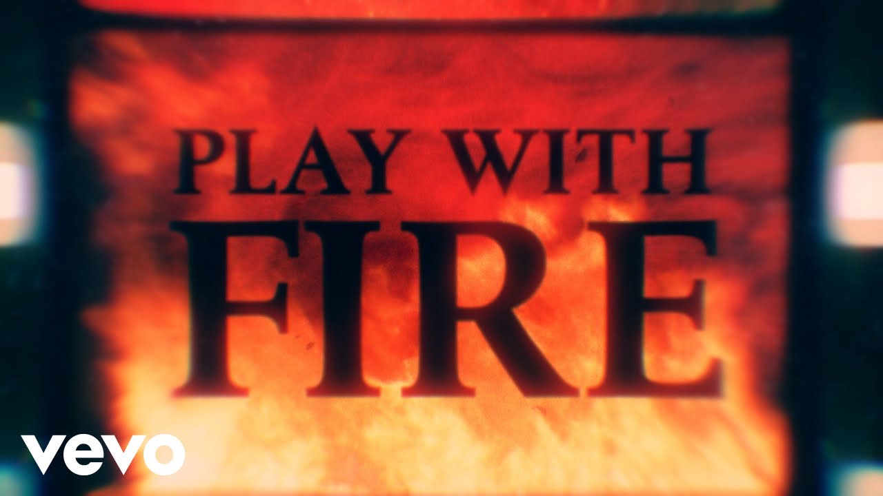 The Rolling Stones - Play With Fire (Lyric Video) background