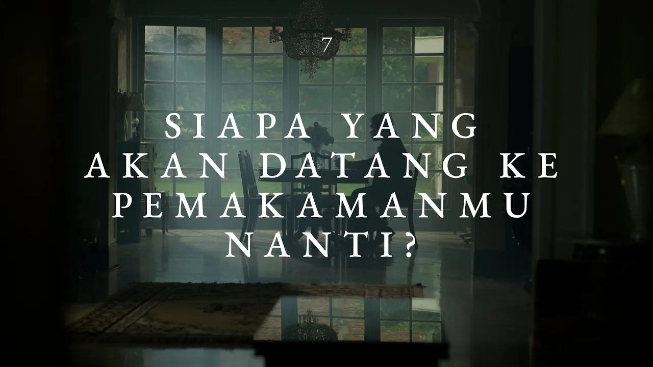 Hindia - Siapa Yang Akan Datang Ke Pemakamanmu Nanti (Official Lyric Video) background