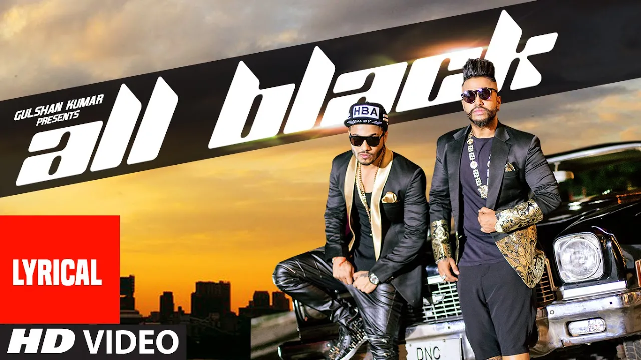 All Black Full Song with LYRICS | Sukhe | Raftaar | New Video 2015 | T-Series background