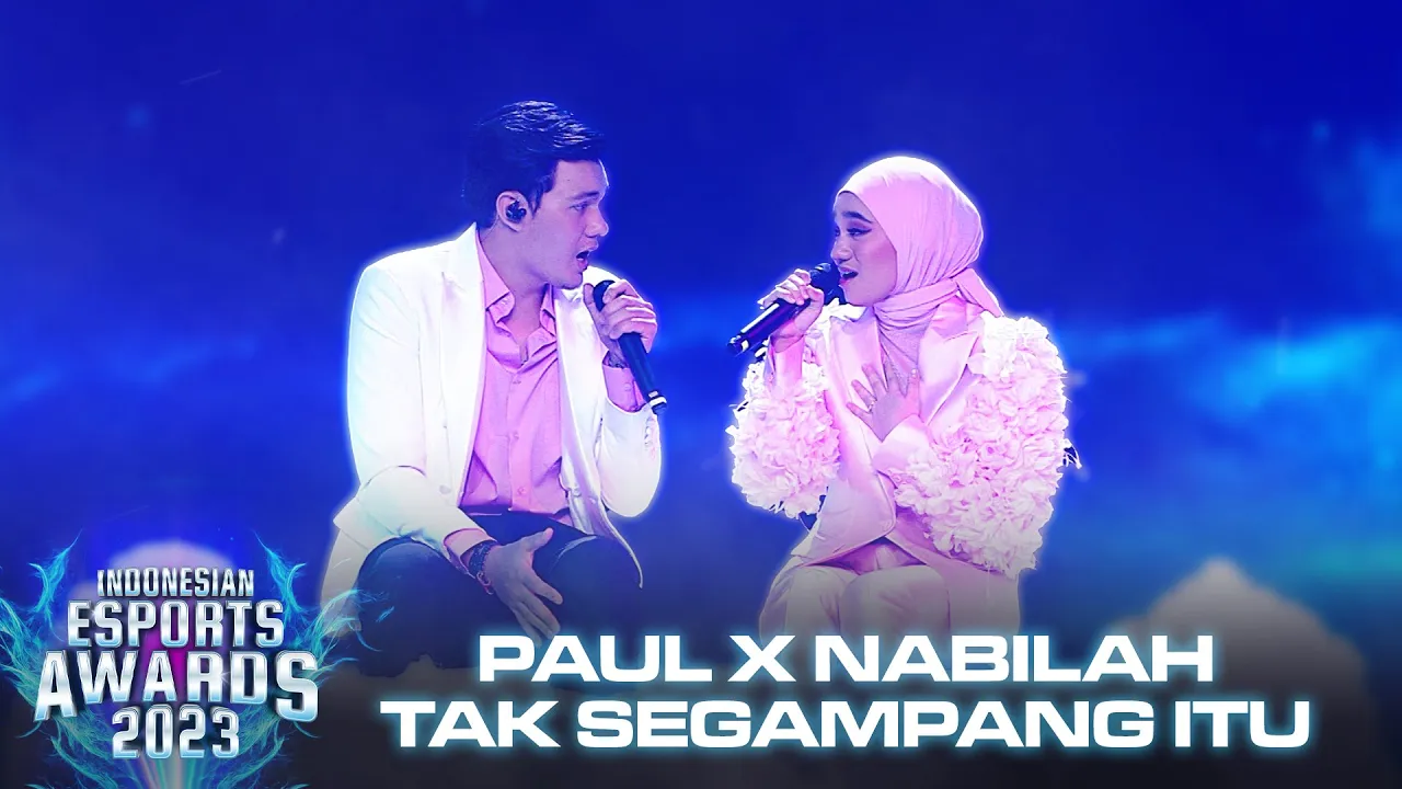 Nyoman Paul x Nabilah Taqiyyah - Tak Segampang Itu | INDONESIAN ESPORTS AWARDS 2023 background