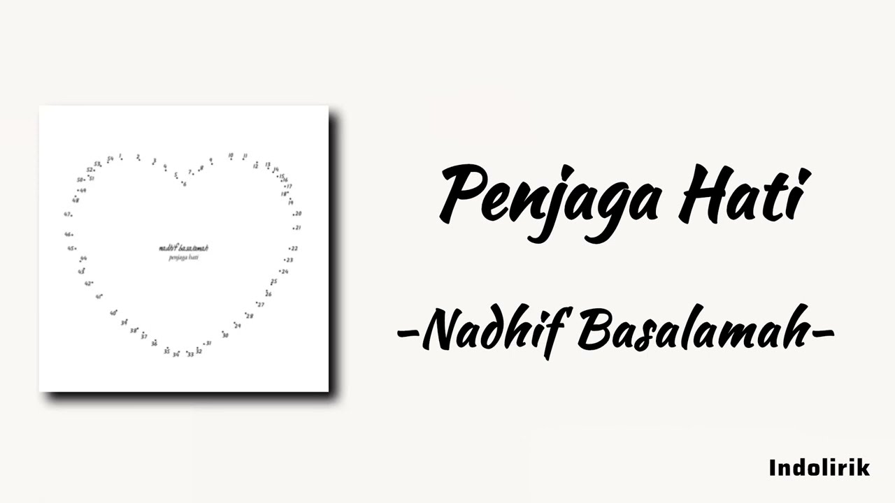 Penjaga Hati - Nadhif Basalamah | Lirik Lagu
