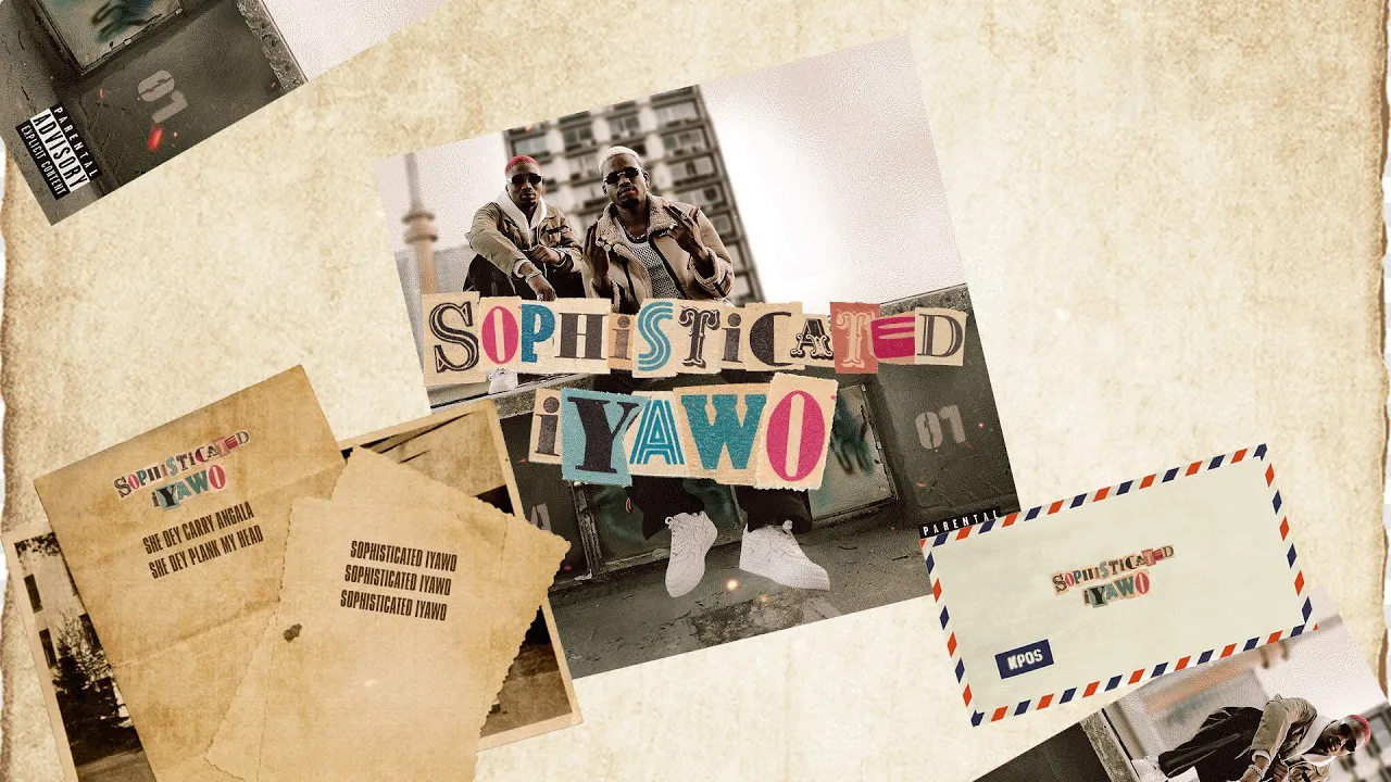 Ajebo Hustlers - Sophisticated Iyawo (Official Lyrics Video) background