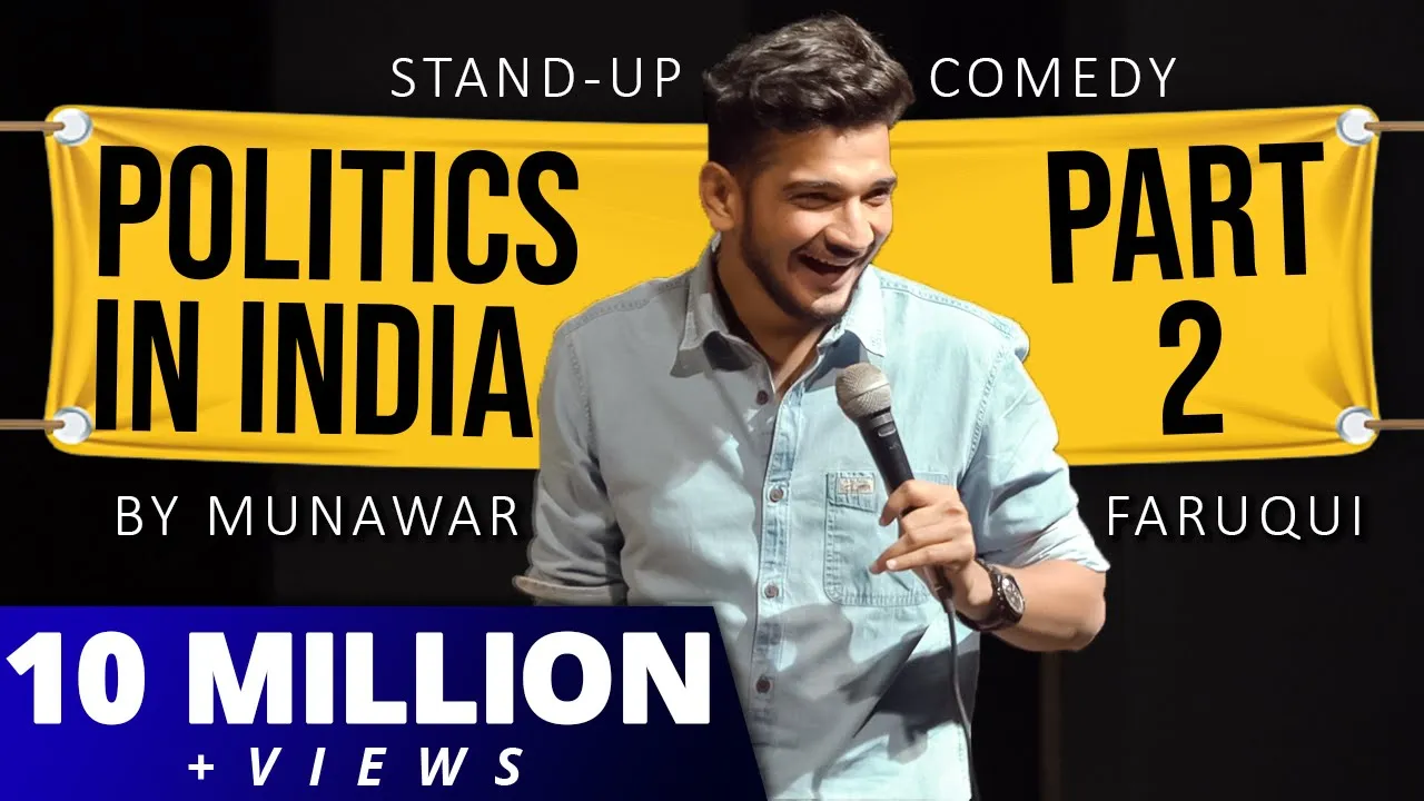 Politics in India - Part 2 | Stand-Up Comedy by Munawar Faruqui (2021) | Watch on Movi47