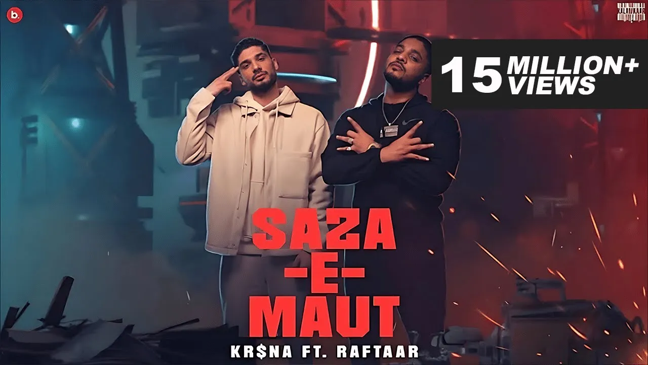 KR$NA Ft. RAFTAAR - Saza-E-Maut | Official Music Video | (Indian Drill) background