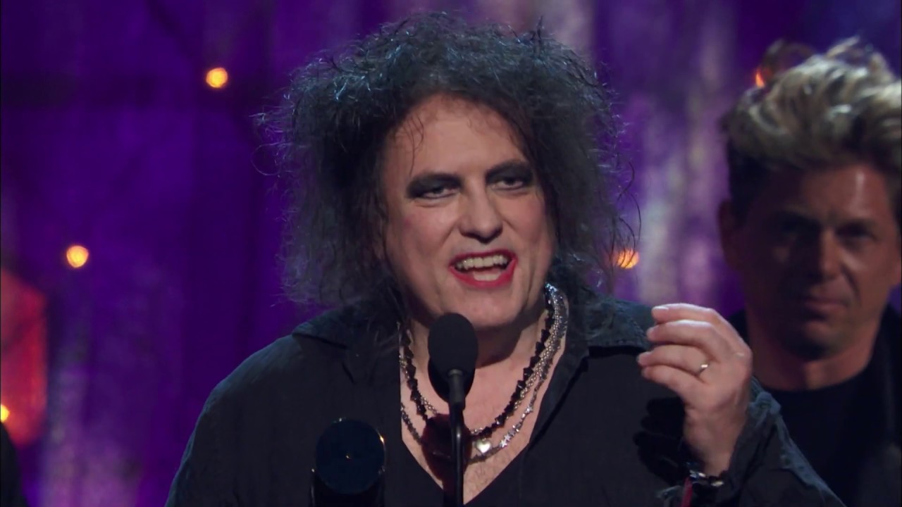 The Cure Acceptance Speech at the 2019 Rock & Roll Hall of Fame Induction Ceremony background