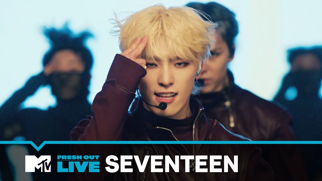 SEVENTEEN Performs 'Super' | #MTVFreshOut background
