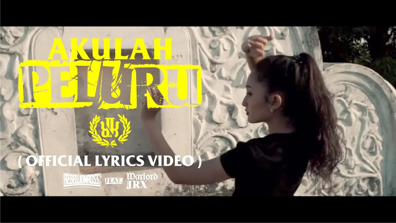 Rebellion Rose feat. Warlord JRX - Akulah Peluru (Lyrics Video) background