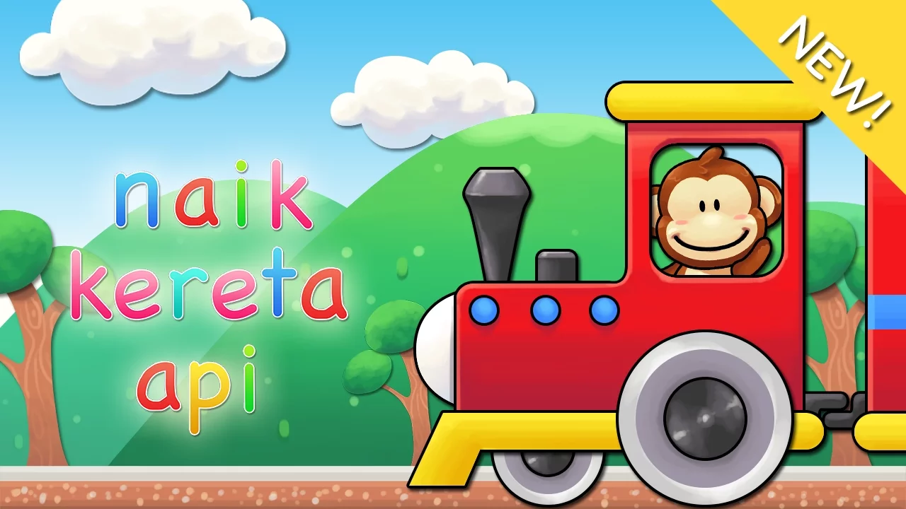 Lagu anak Indonesia | Naik Kereta Api background