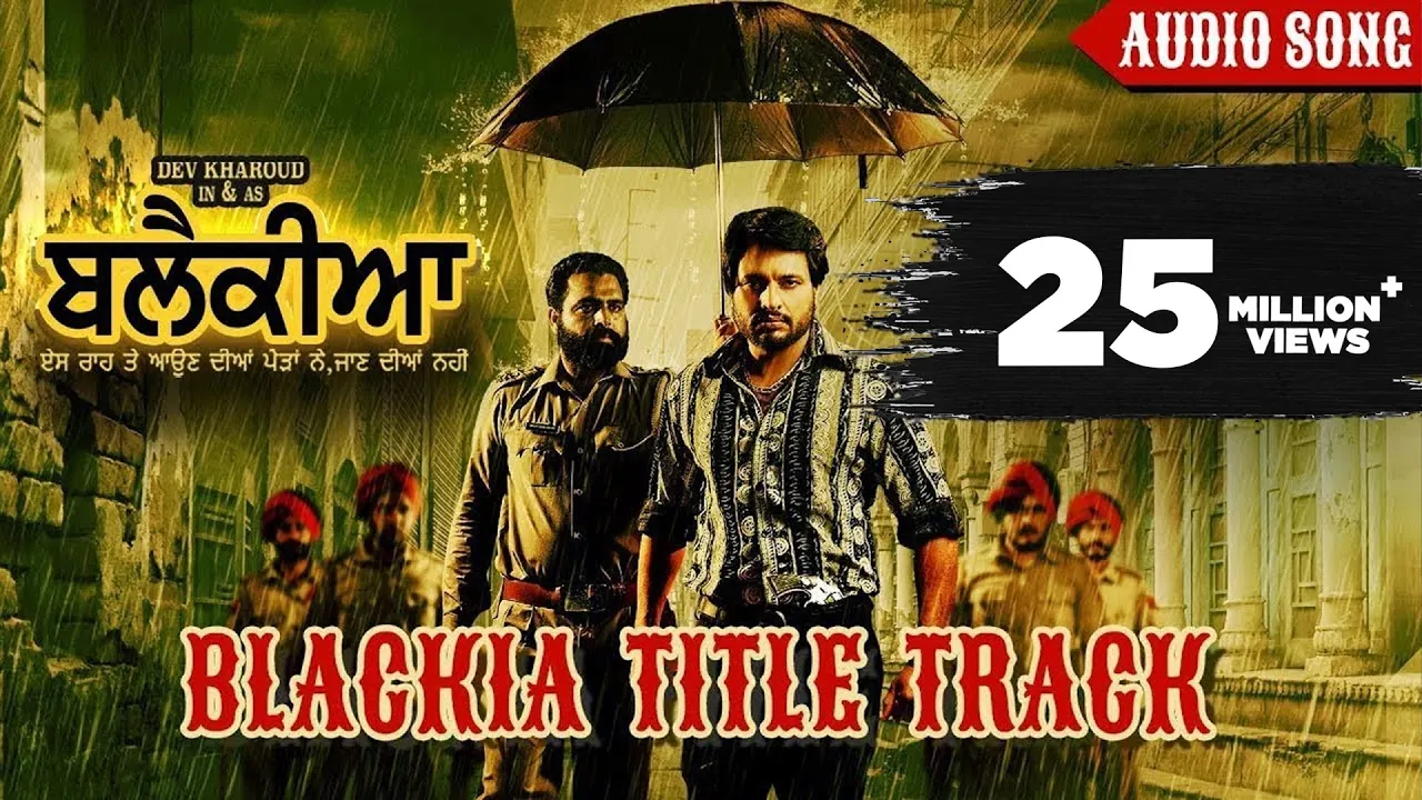 Blackia Title Track : Himmat Sandhu | Desi Crew | Dev Kharoud | Punjabi Movie Song background