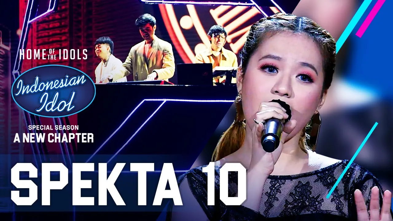 ANGGI X WEIRD GENIUS - TERLALU CINTA (Rossa) - SPEKTA SHOW TOP 4 - Indonesian Idol 2021 background
