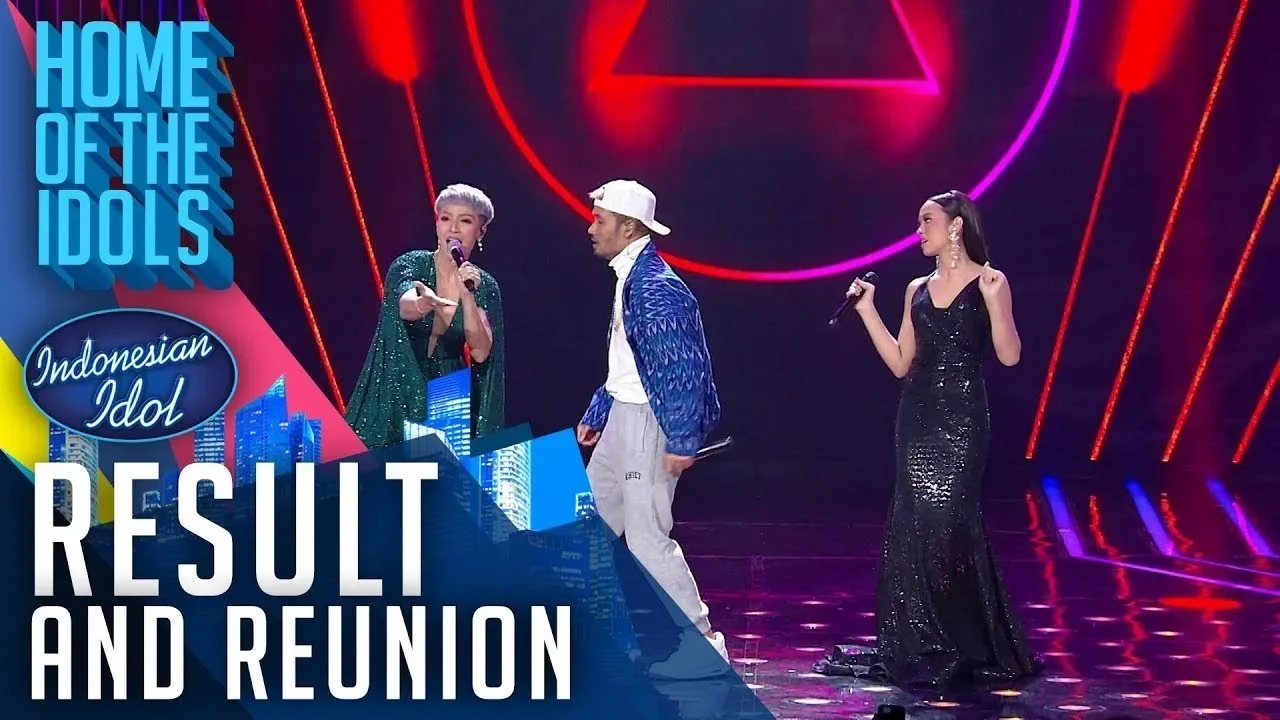 LYODRA X LEA SIMANJUNTAK X JFLOW - RESULT & REUNION - Indonesian Idol 2020 poster — similar to Tak ingin usai - Keisya Levronka (Lirik Vidio)