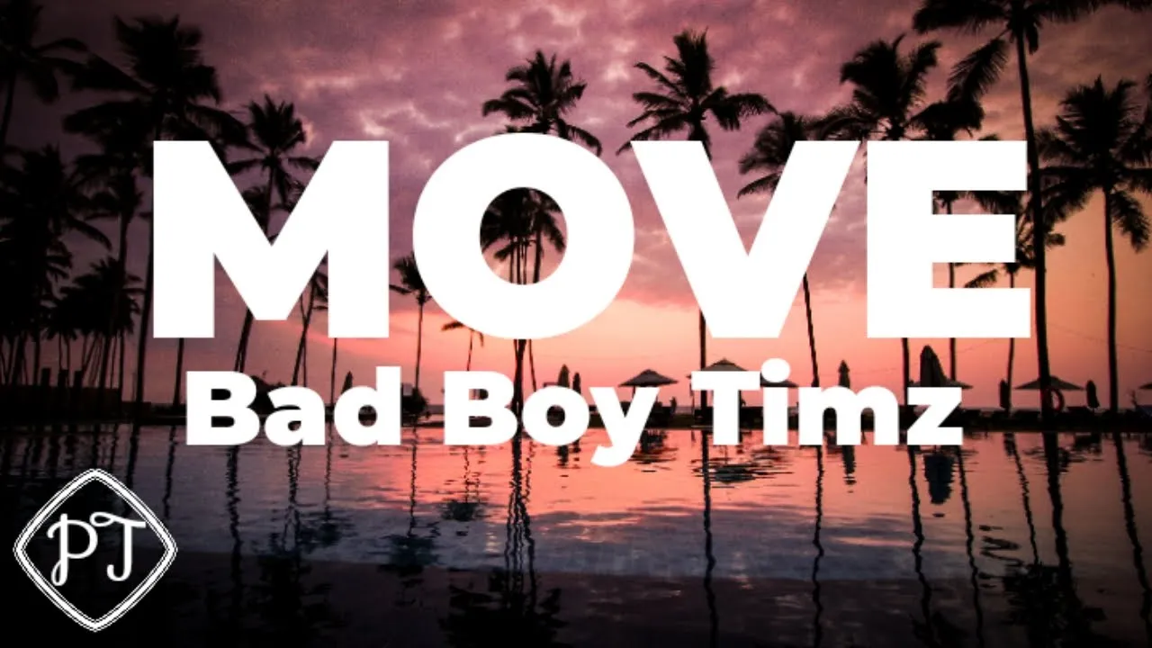 Bad Boy Timz - Move ( official lyrics video) backdrop