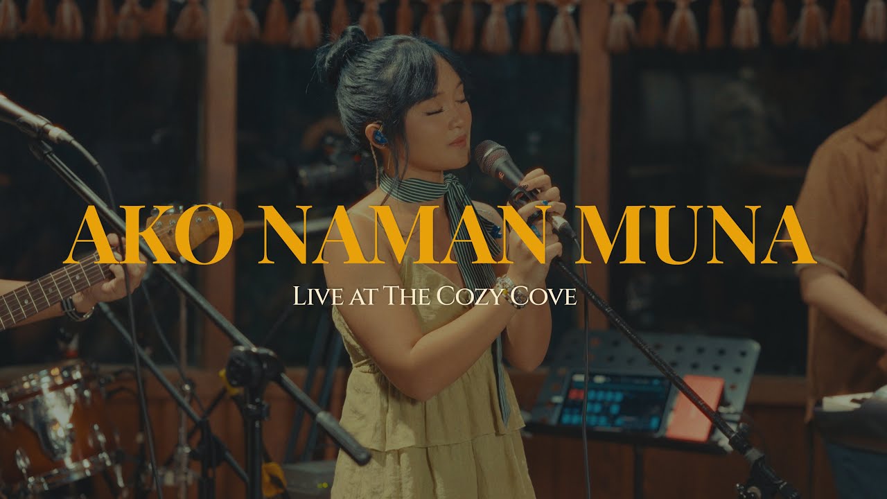 Ako Naman Muna (Live at The Cozy Cove) - Angela Ken background
