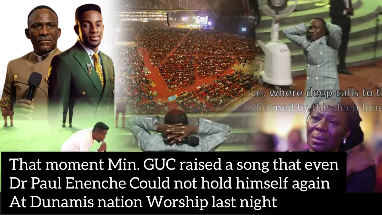 That moment Min. GUC raised a song that even Dr Paul Enenche Could not hold himself again At Dunamis (2024) | Watch on Movi47
