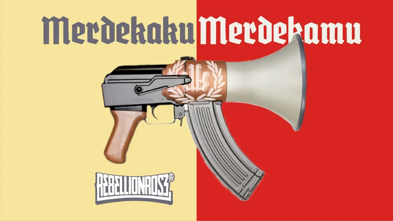 Rebellion Rose - Merdekaku Merdekamu (Official Lyric Video) 2019 background