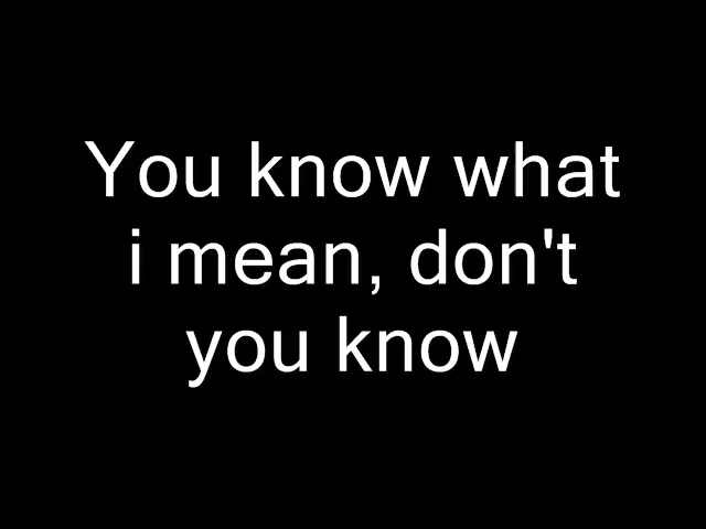 Feeling Good - Muse (lyrics)